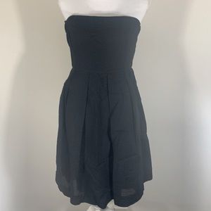J. Crew Black Strapless Dress Party Size 8 LBD